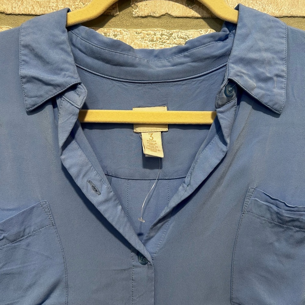 Chicos - Blue - Button Down - Nwot - image 2